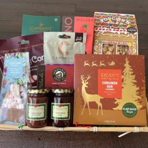 Small Christmas Fine Food Hamper Gift Wrapped