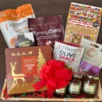 Large Christmas Vegan Fine Food Hamper - Gift Wrapped 2